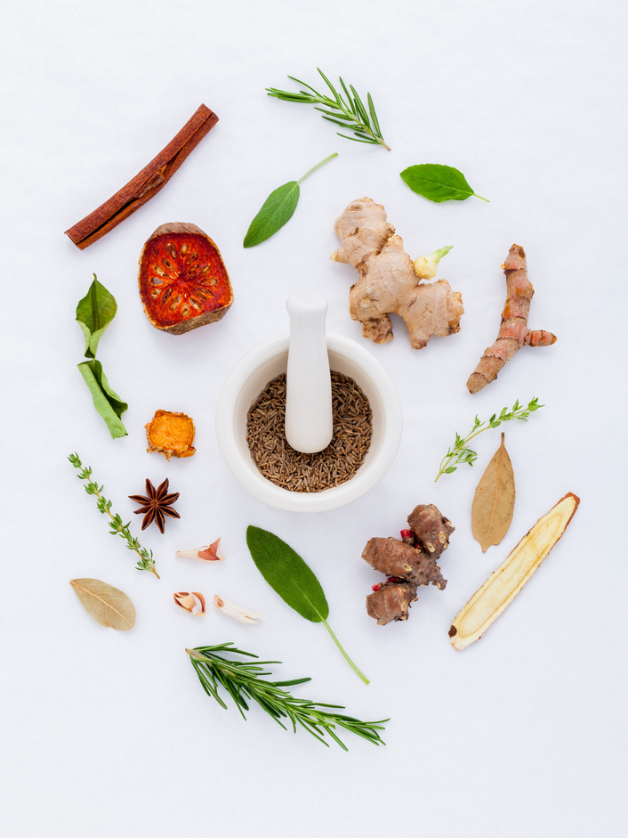 Herbs and Spices for Aromatherapy